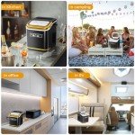 Havato Portable Bullet Ice Maker for Home Use