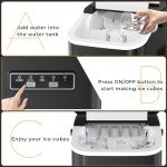 Havato Portable Bullet Ice Maker for Home Use