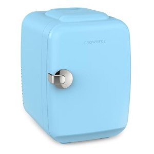 CROWNFUL 4L Mini Fridge - Portable Cooler & Warmer