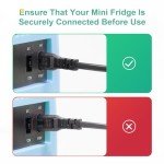 CROWNFUL 4L Mini Fridge - Portable Cooler & Warmer
