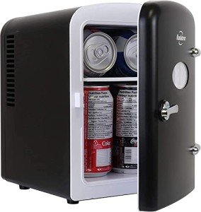 Koolatron 4L Retro Mini Fridge for Skincare