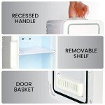 Koolatron 6L Portable Makeup Fridge with Mirror