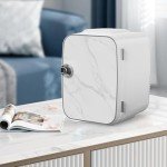Dancing Daisy Mini 4L Skincare Fridge - Marble White