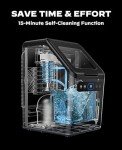 Silonn Nugget Ice Maker - 44lbs Daily Output