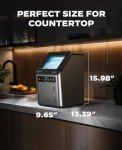 Silonn Nugget Ice Maker - 44lbs Daily Output