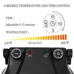 AplysiaTech 12-Inch Electric Pizza Oven (Black)