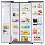 SAMSUNG 21.5 Cu Ft Smart Side-by-Side Refrigerator