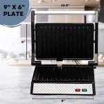 OVENTE Electric Panini Press and Sandwich Grill