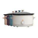Bella 6.0 Qt Manual Slow Cooker with Nonstick Coating