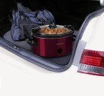 Crock-Pot 6-Quart Portable Slow Cooker, Red