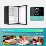 EUHOMY 2.1 Cu. Ft. Compact Upright Freezer