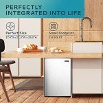 EUHOMY 2.1 Cu. Ft. Compact Upright Freezer
