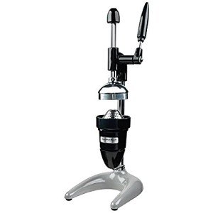 Hamilton Beach Manual Citrus Juicer, Metal, Black/Grey