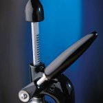 Hamilton Beach Manual Citrus Juicer, Metal, Black/Grey