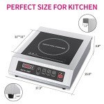 Leconchef Commercial Induction Cooktop with Timer