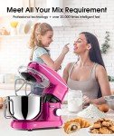 Facelle 1500W Stand Mixer with 6.2L Bowl