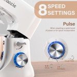 Zuccie 4.8QT 380W Stand Mixer with Accessories