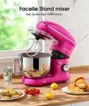 Facelle 1500W Stand Mixer with 6.2L Bowl