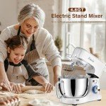 Zuccie 4.8QT 380W Stand Mixer with Accessories