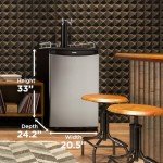 Danby 5.4 Cu.Ft. Double Tap Kegerator Cooler