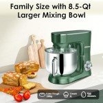 8.5 QT Electric Stand Mixer with Dough Hook & Beater