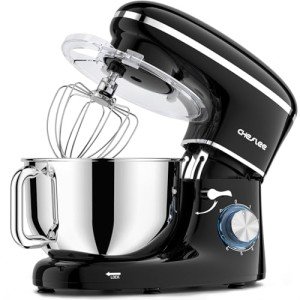Cheflee 600W Stand Mixer with 6.5QT Bowl