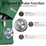 8.5 QT Electric Stand Mixer with Dough Hook & Beater
