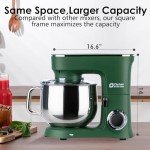 8.5 QT Electric Stand Mixer with Dough Hook & Beater