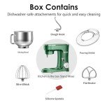 8.5 QT Electric Stand Mixer with Dough Hook & Beater