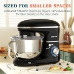 Cheflee 600W Stand Mixer with 6.5QT Bowl