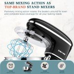 Cheflee 600W Stand Mixer with 6.5QT Bowl