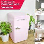 Frigidaire 3.2 cu ft Retro Compact Pink Fridge