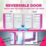 Frigidaire 3.2 cu ft Retro Compact Pink Fridge