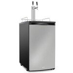 Ivation Dual Tap Draft Beer Kegerator & Cooler