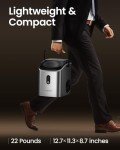 VIVIDMOO Compact Nugget Ice Maker for Kitchen