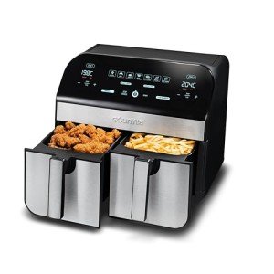 Gourmia 10-Quart Dual Basket Digital Air Fryer