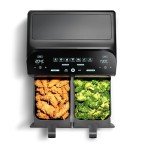Gourmia 10-Quart Dual Basket Digital Air Fryer