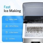 FREE VILLAGE Portable Countertop Ice Maker Machine