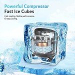 FREE VILLAGE Portable Countertop Ice Maker Machine