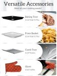 30QT French Door Air Fryer Oven - 20-in-1