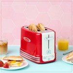 Nostalgia Retro 2-Slice Toaster with Crumb Tray