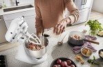 KitchenAid K45SS Stand Mixer, White