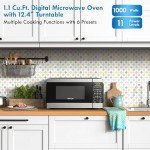 Kenmore Stainless Steel Countertop Microwave 1000W