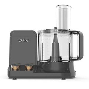 NutriChef 2L Quiet Food Processor with 6 Blades