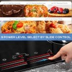 30-Inch 4-Burner Electric Cooktop with Timer