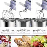 Aucma 6.5-QT Tilt-Head Stand Mixer in Lavender