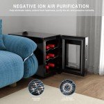 Luztolent Mini Wine Cooler for Home or Office