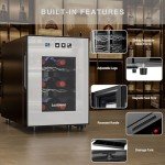 Luztolent Mini Wine Cooler for Home or Office
