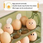 2024 Two-Tier Egg Holder for Fridge Storage