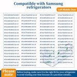 Samsung RF263TEAE Door Shelf Basket (Left Middle)